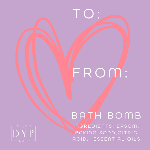 Valentine's Day Bath Bomb Gram